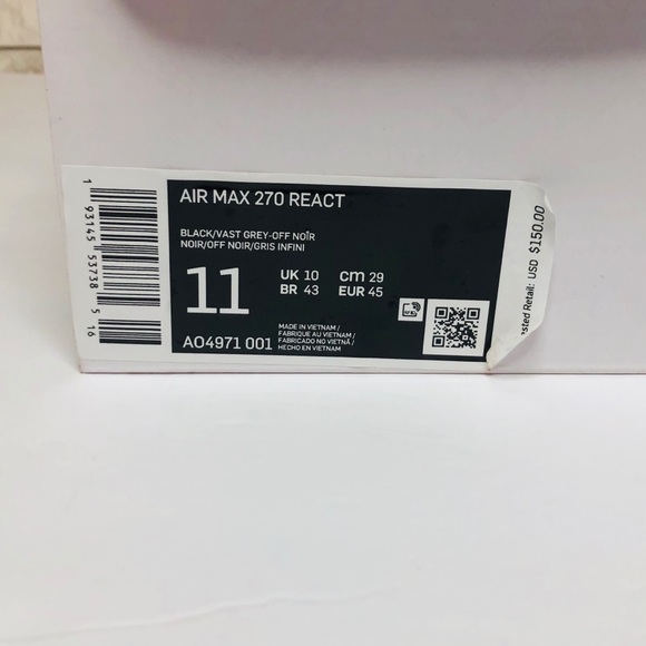 AIR MAX 270 REACT - Picture 8 of 9